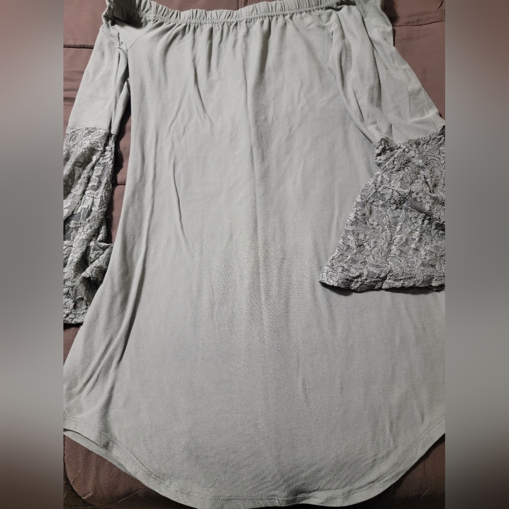 Casual Off Shoulder Dress - Picture 2 of 2